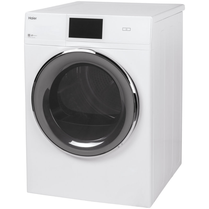 Haier 4,1 pieds Pi. Sécheuse en blanc