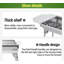 Dakota Fields Kuzey 95cm W Charcoal Grill
