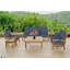 Monterey Teak Outdoor Deep Seating Lounge Chair-1738024089