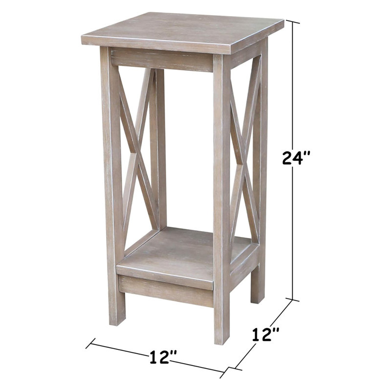 Support pour plante 24 po, Gris