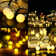 String Ball Lights 192'' Solar Powered LED String Lights String Light