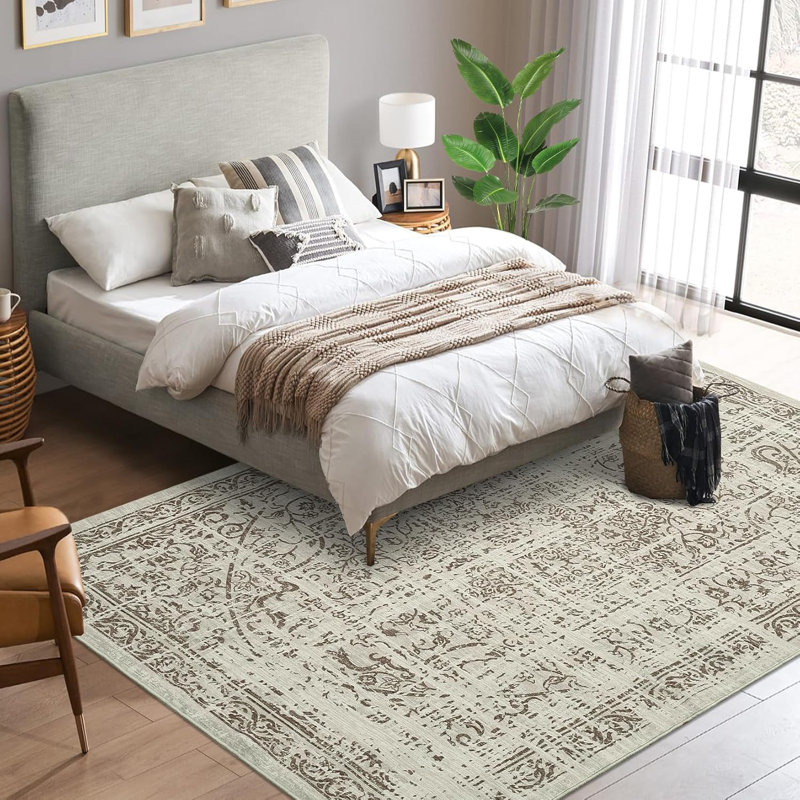 Hallway Runner Rug 2x6 - Black Kitchen Rugs Non Slip Washable Soft Touch Carpet Runner Rug Stylish Rug Runner Home Kitchen