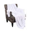 Couverture décorative en molleton moelleux uni ou à pois de qualité supérieure ‑ literie de poids moyen douce et décorative-1495739936-1578988228