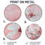 Décoration murale ronde en métal Kaleemah-562214510