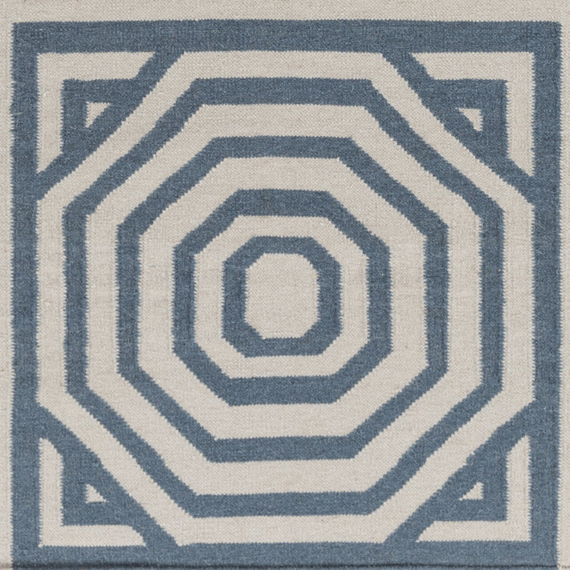 Geometric Indoor Rug, Rectangle 2' x 3'