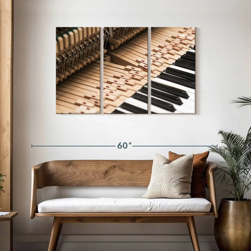 Abarca Old School Piano, 28" H x 45" W