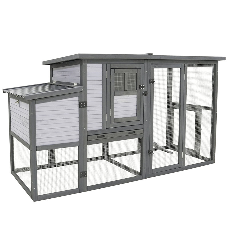 79"Large Chicken Coop With Upgraded Perches