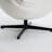 Upholstered Tufted Swivel Accent Chair-1968935265