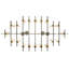 Clifden 20 - Light Dimmable Geometric Chandelier
