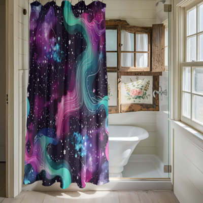 Rideau de douche Starry Glow - Premium
