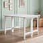 Table de salle à manger extensible à abattants de style champêtre-1194939014