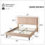 Lit moelleux moelleux, grand, chameau-645600361-645600360