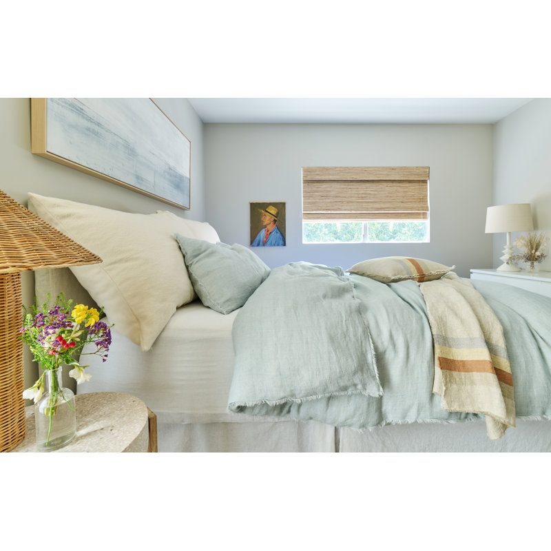 Burke Handwoven Linen Oversized Throw