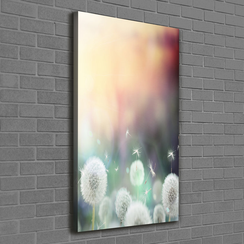Dandelions - Wrapped Canvas Print