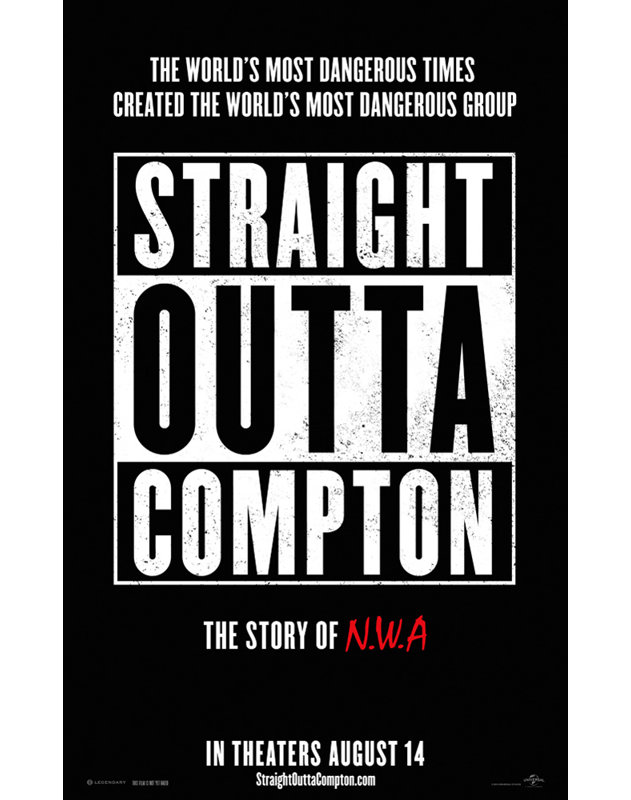 Straight Outta Compton, 24" H x 15" W