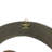 Wood Arched Window Inspired Scroll Brown Wall Decor with Metal Scrollwork Relief