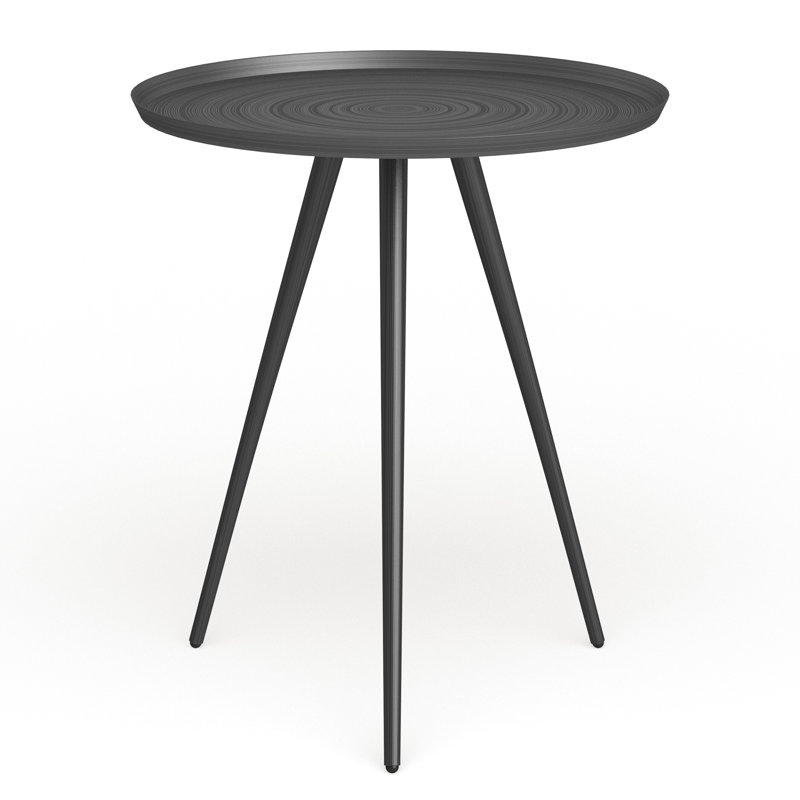 Mccoy Tray Top End Table, Black