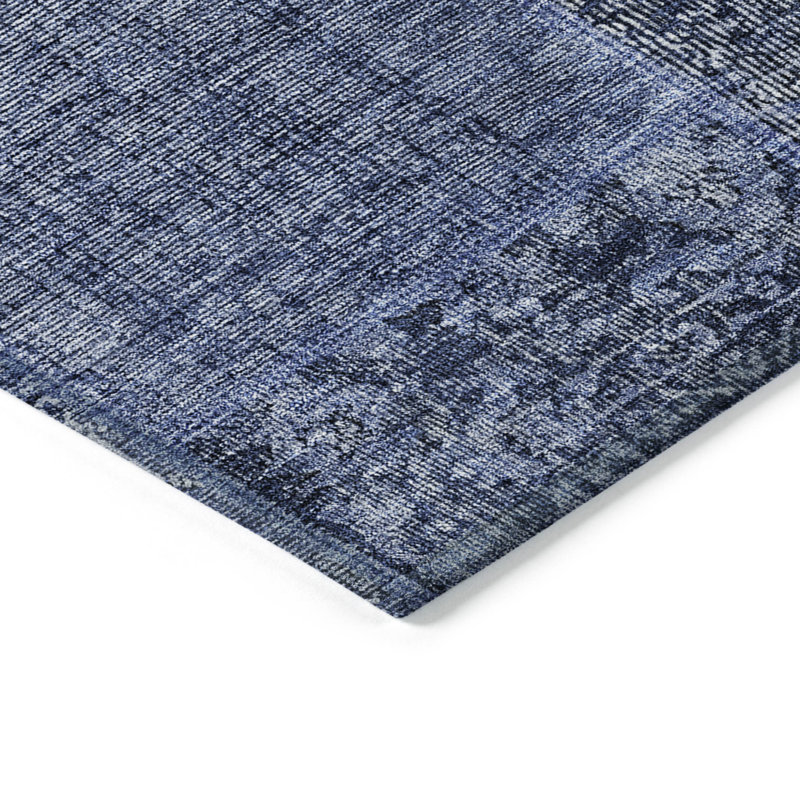 HomeRoots Round Machine Woven Area Rug
