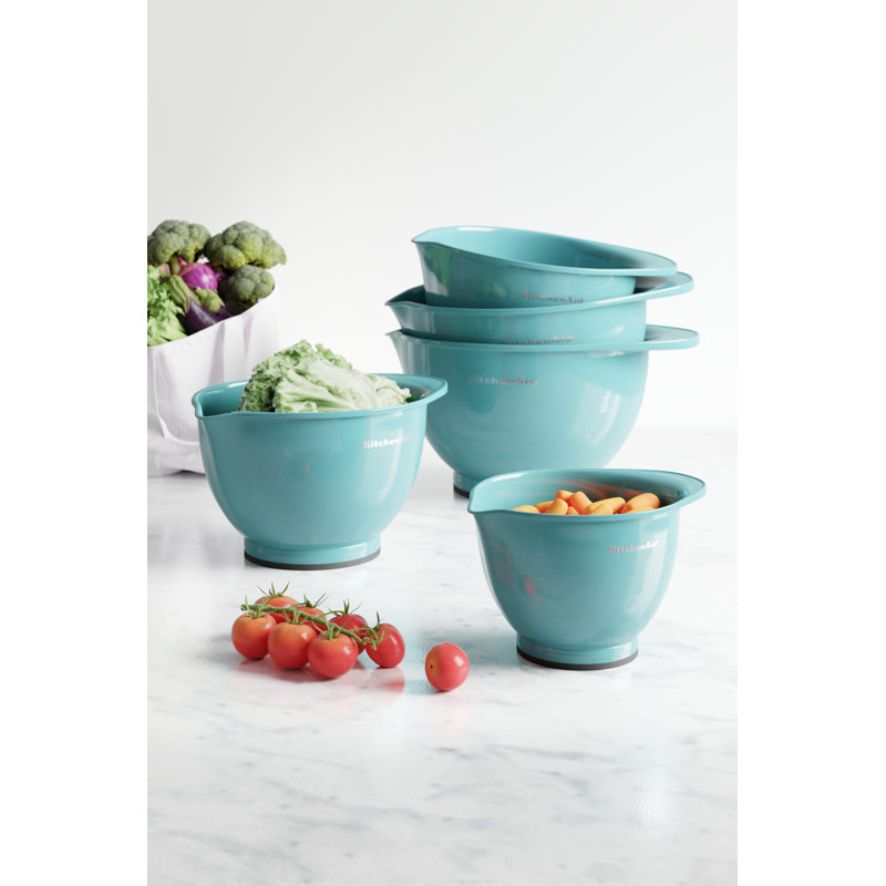 KitchenAid® Classic 5-Piece Mixing Bowl Set, Aqua Sky