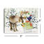 Toile tendue 8 pi x 6 po Â« Sweet Friendship Â»