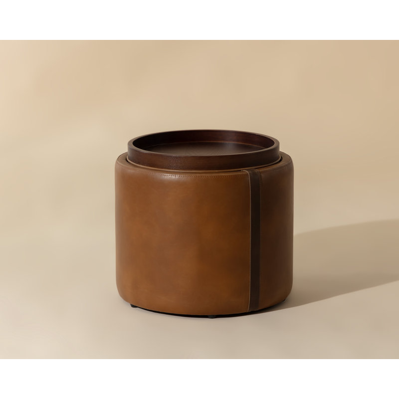Borelli Round Ottoman