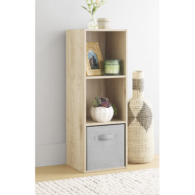 3-SECTION CUBE ORGANIZER-WHITE OAK