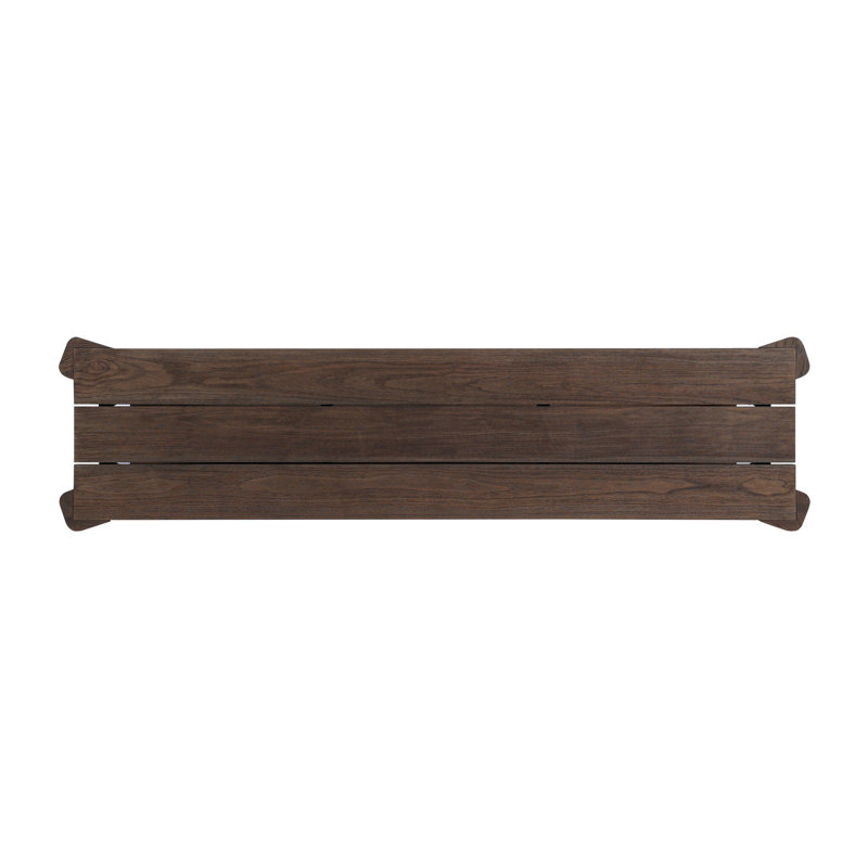Soho Outdoor Console Table-Stained Saddle Brown