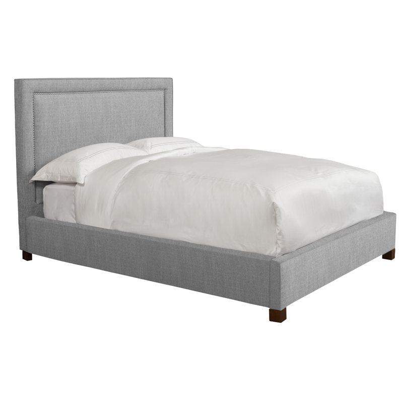 Cody Upholstered Standard Bed, Gray, King