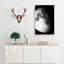 Moon Craters - Wrapped Canvas-55361912