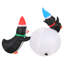 Fauteuil gonflable 6 pi. Blue Penguins