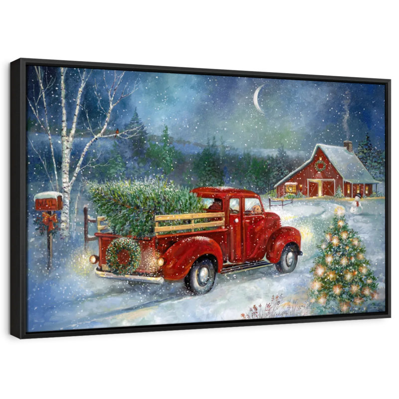 " Christmas Delivery ", 9" H x 13" W
