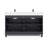 Keiera 60" Double Bathroom Vanity with Engineered Stone Top-1302237694