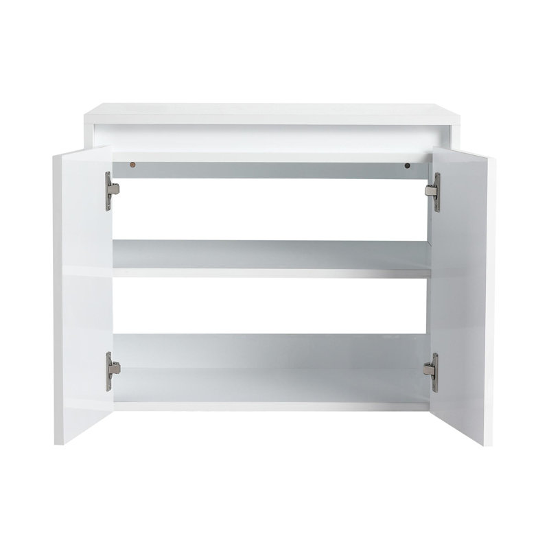 Ensemble de meuble-lavabo simple 24 po avec lavabo et une armoire murale 24 po