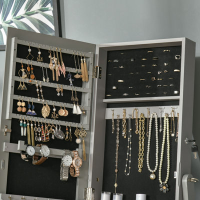Divanique 18'' Wide Freestanding Jewelry Armoire