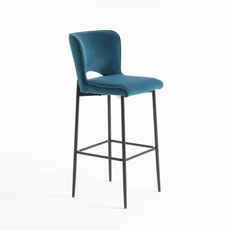 Hallowell Bar Stool, Blue