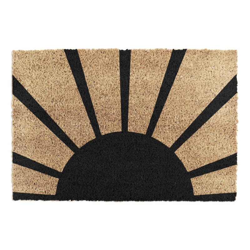 Binkley Area Rug, Black/Yellow
