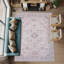Tapis lavable rose Ketter 5 x 7-879530660
