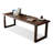 Black Rectangular Solid Wood writing desk-118312003-118312013