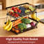 Rebrilliant Metal Fruit Basket