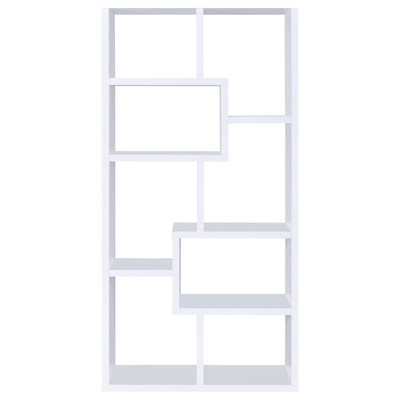 Bibliothèque géométrique à 8 tablettes