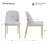 Angelick Dining Chair with Metal Frame-680239901