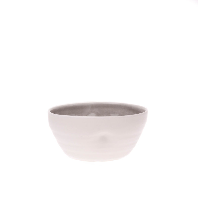 Pinch 4 Piece Cereal Bowl Set, Grey