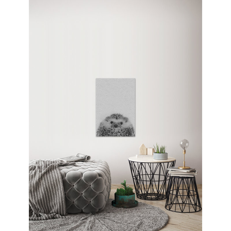 «Cute Porcupine II», reproduction sur toile, H 60 po x l 40po x P 1,5 po