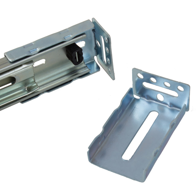 Face Frame Socket Brackets 1.88" Side Mount Drawer Slide