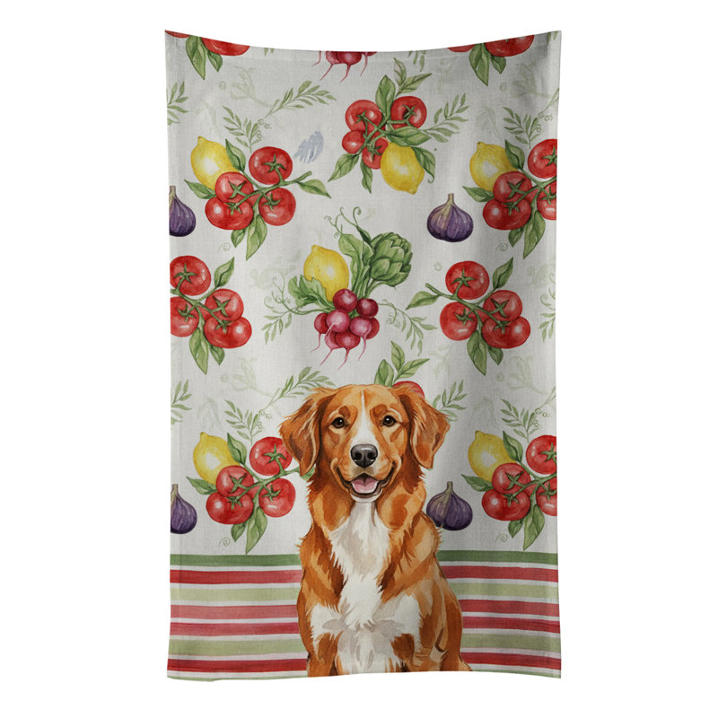 Serviette de cuisine orange Nouvelle-Écosse, Retriever orange de Nouvelle-Écosse