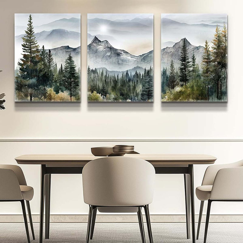 3 Piece Wrapped Canvas Print