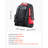 25.2L Welding Backpack 1680D Polyester Welder Backpack For Tool And Helmet