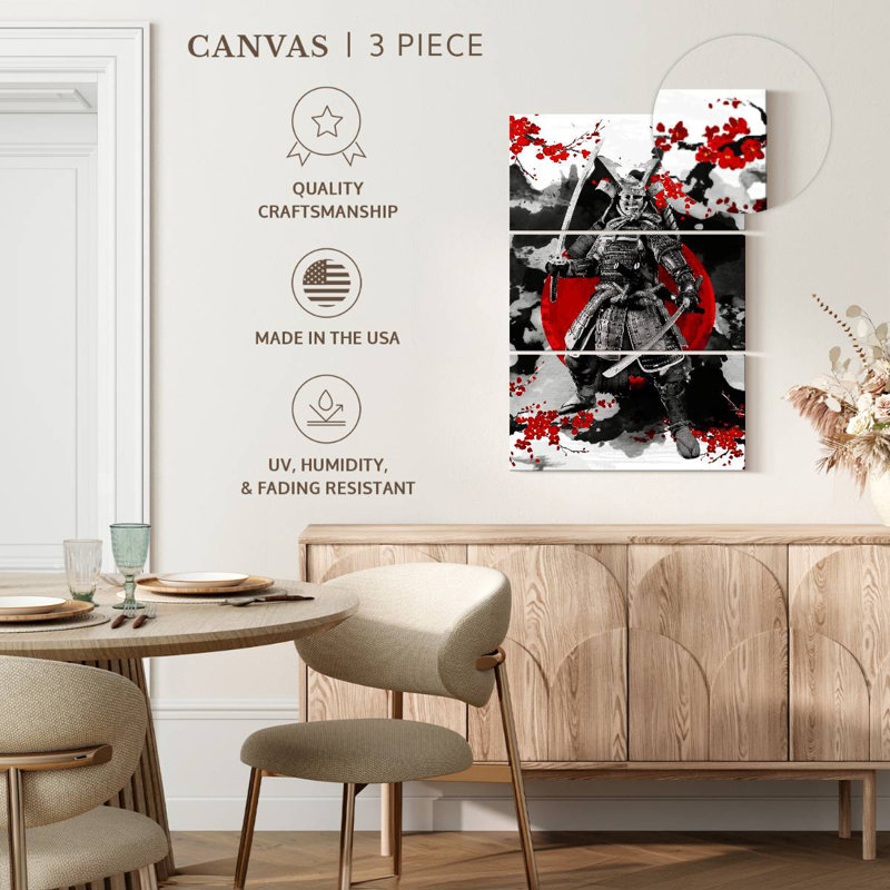 Mait Sakura Samurai, 74" H x 48" W