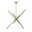 Lustre linéaire spoutnik moderne à 8 lumières Mallik-101595415-88580091