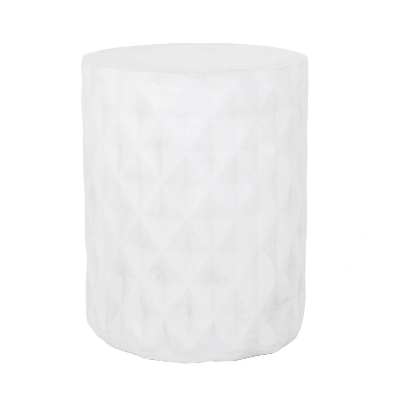 Outdoor Lightweight Concrete Side Table